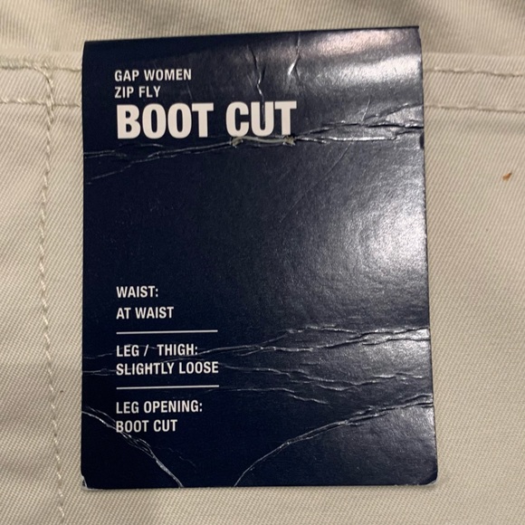 Gap pants, stone, boot cut, size 14R - Picture 5 of 5